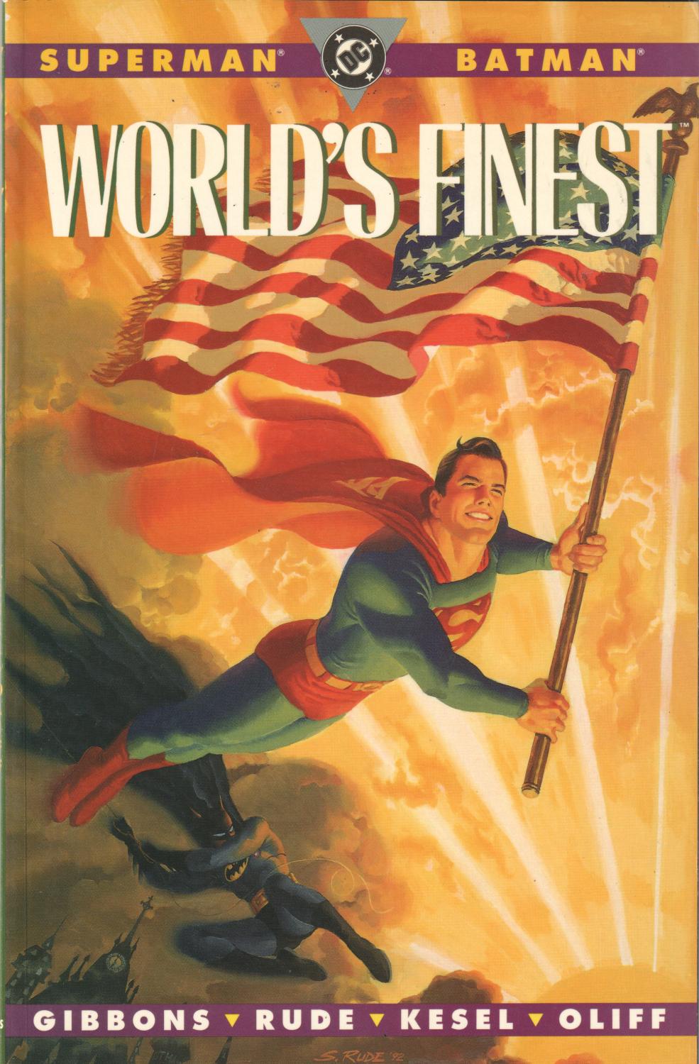 SUPERMAN BATMAN WORLD'S FINEST GN OOP 1992