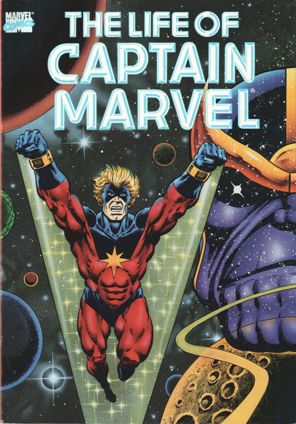 LIFE OF CAPTAIN MARVEL GN OOP 1990
