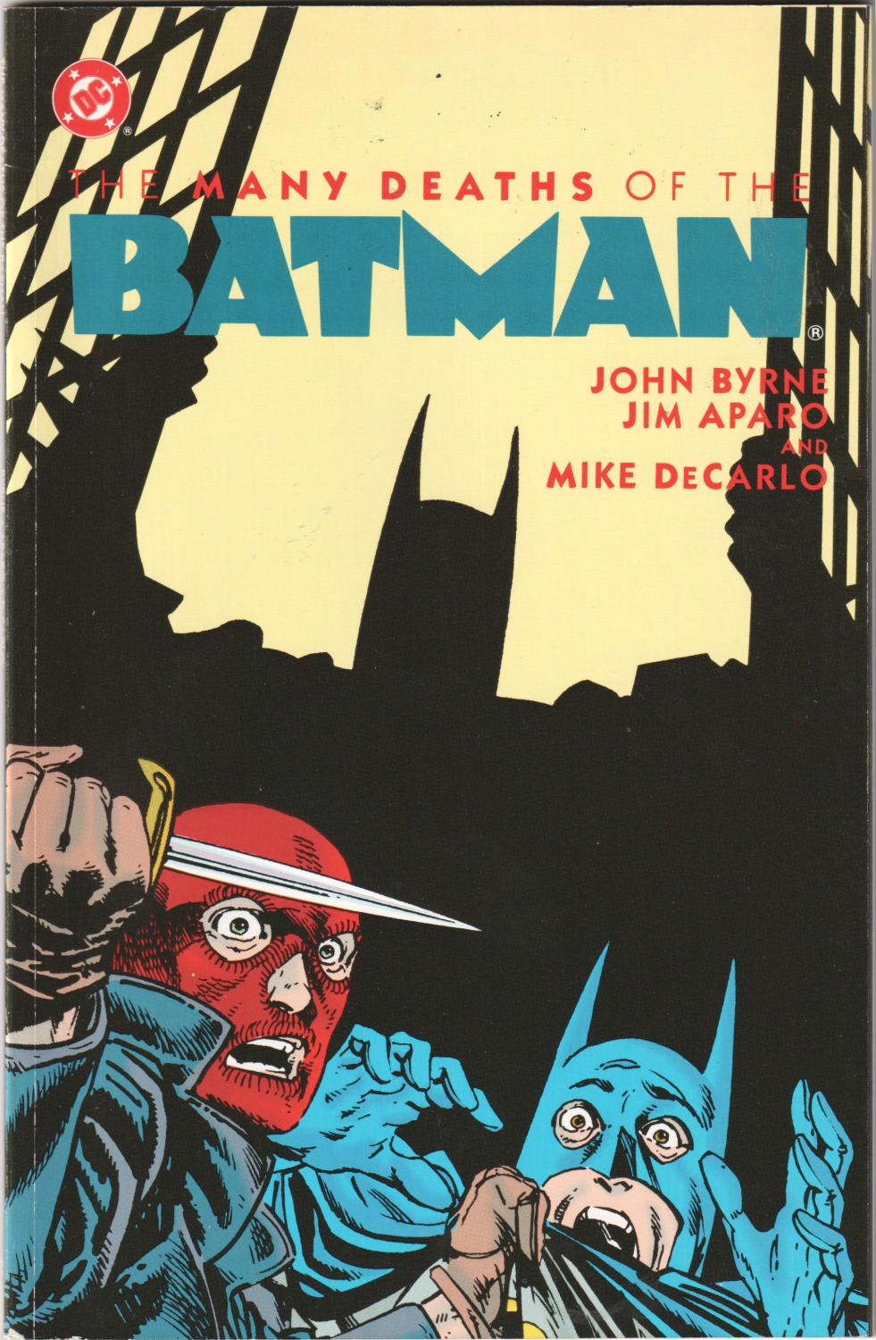 MANY DEATHS OF THE BATMAN GN OOP 1989