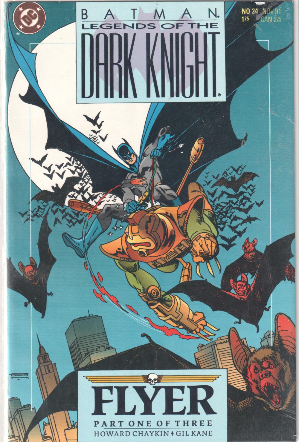BATMAN LEGENDS O/T DARK KNIGHT 24-26 FLYER COMPLETE SET