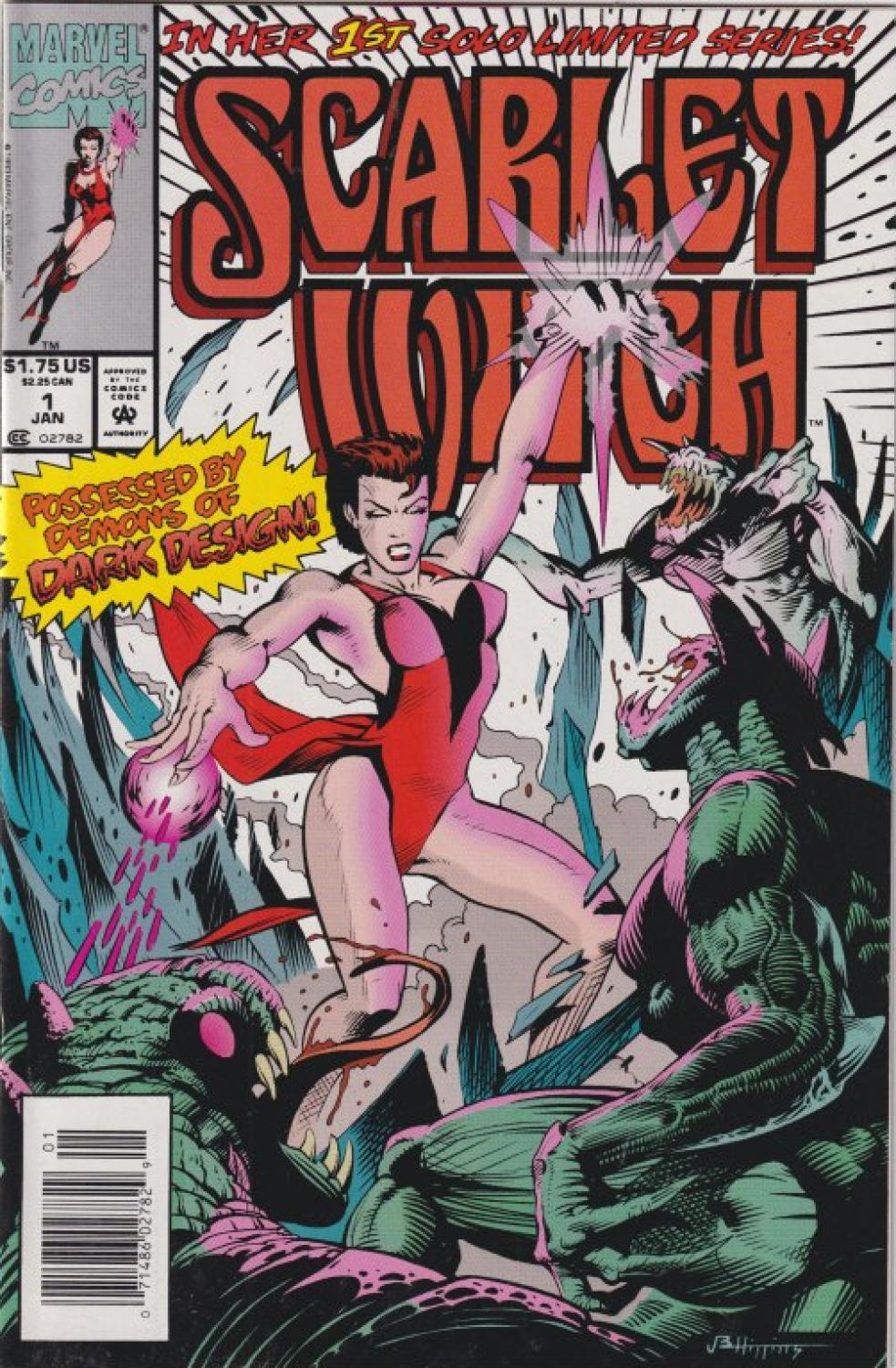 SCARLET WITCH #1-4 MARVEL 1994 COMPLETE SET
