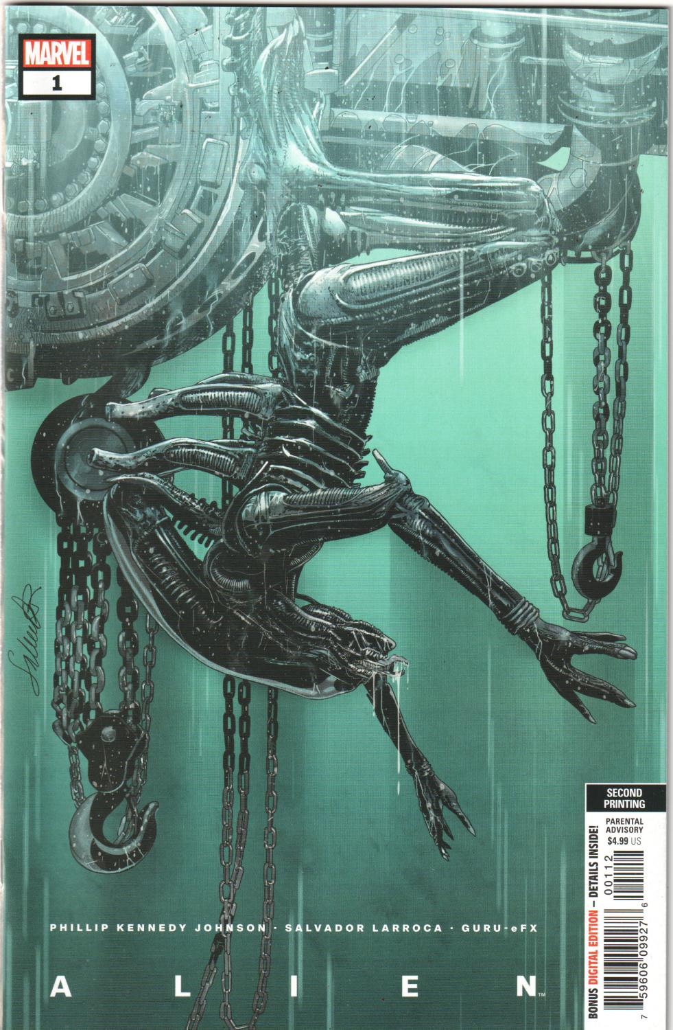 ALIEN #1 2ND PTG LARROCA VAR