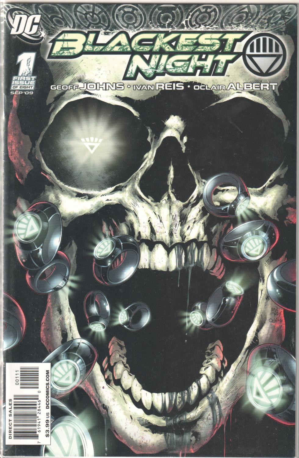 BLACKEST NIGHT #1-8 COMPLETE SET