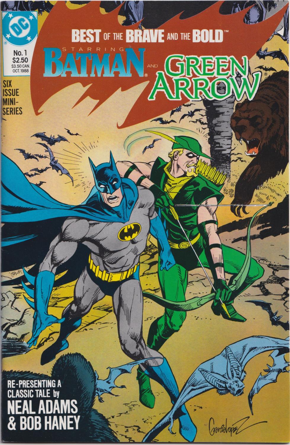 BEST OF THE BRAVE AND THE BOLD 1-6 COMPLETE SET