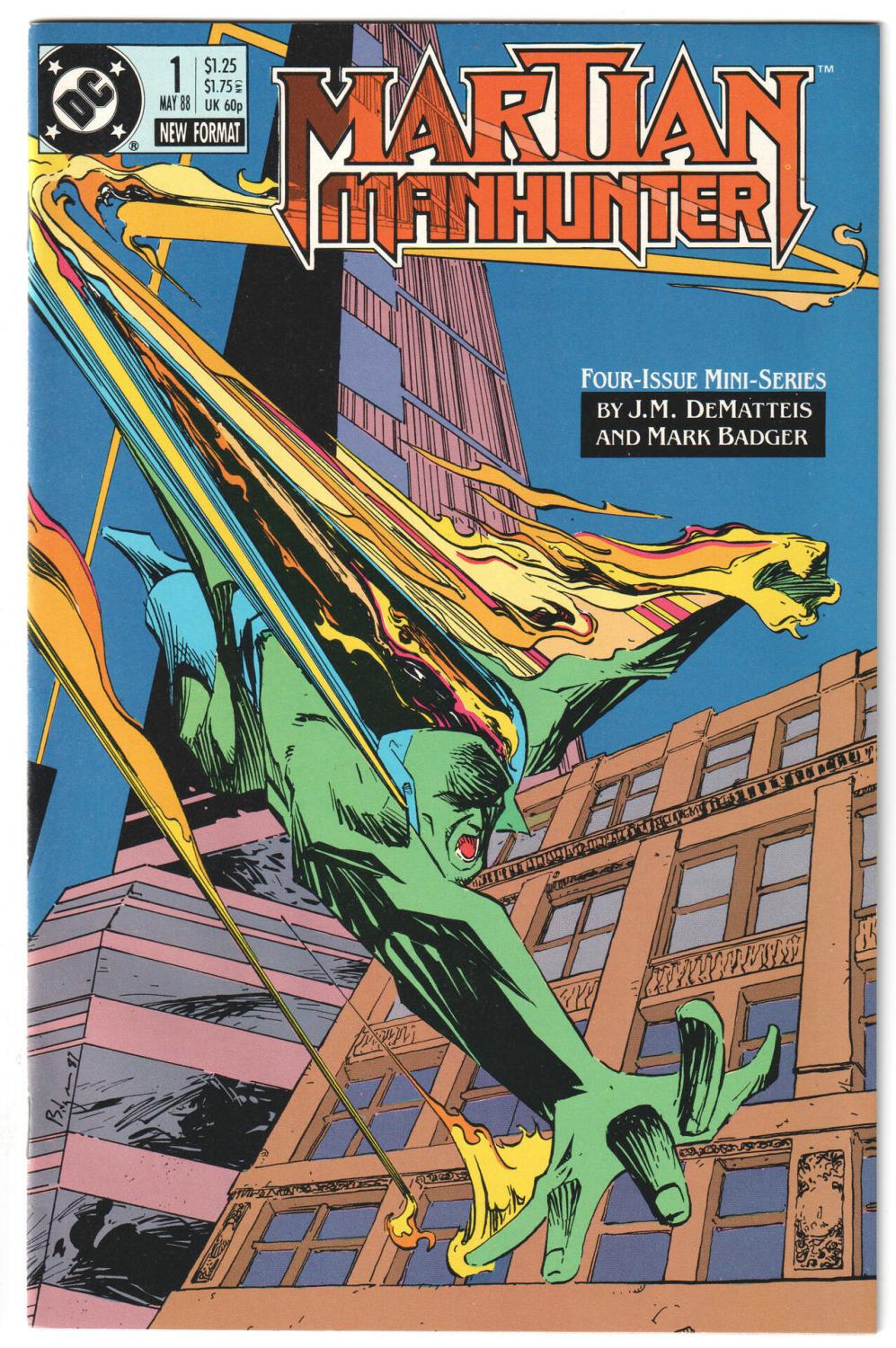 MARTIAN MANHUNTER #1-4 DC 1988 COMPLETE SET