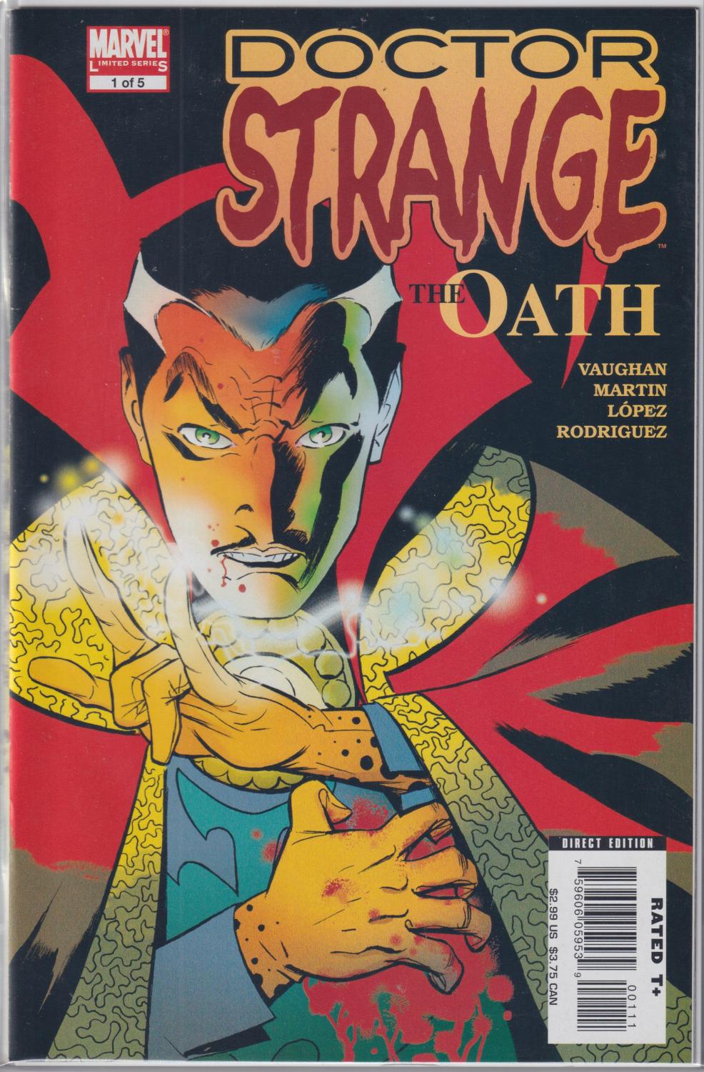 DOCTOR STRANGE THE OATH 1-5 COMPLETE SET