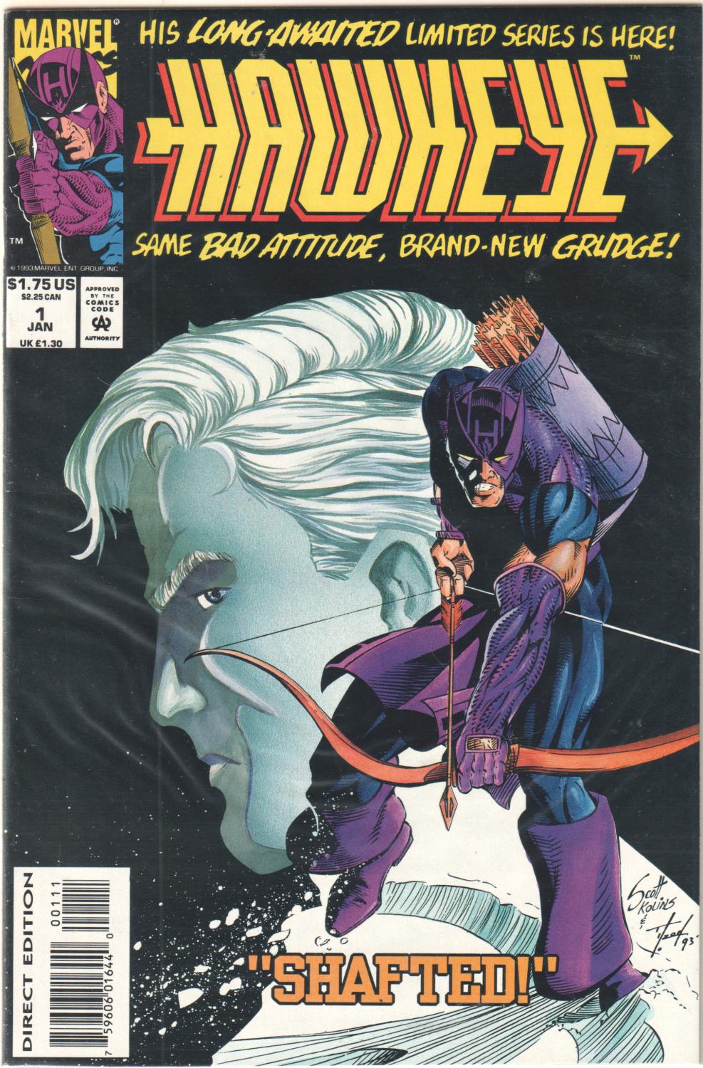 HAWKEYE LTD SERIES #1-4 1994 COMPLETE SET