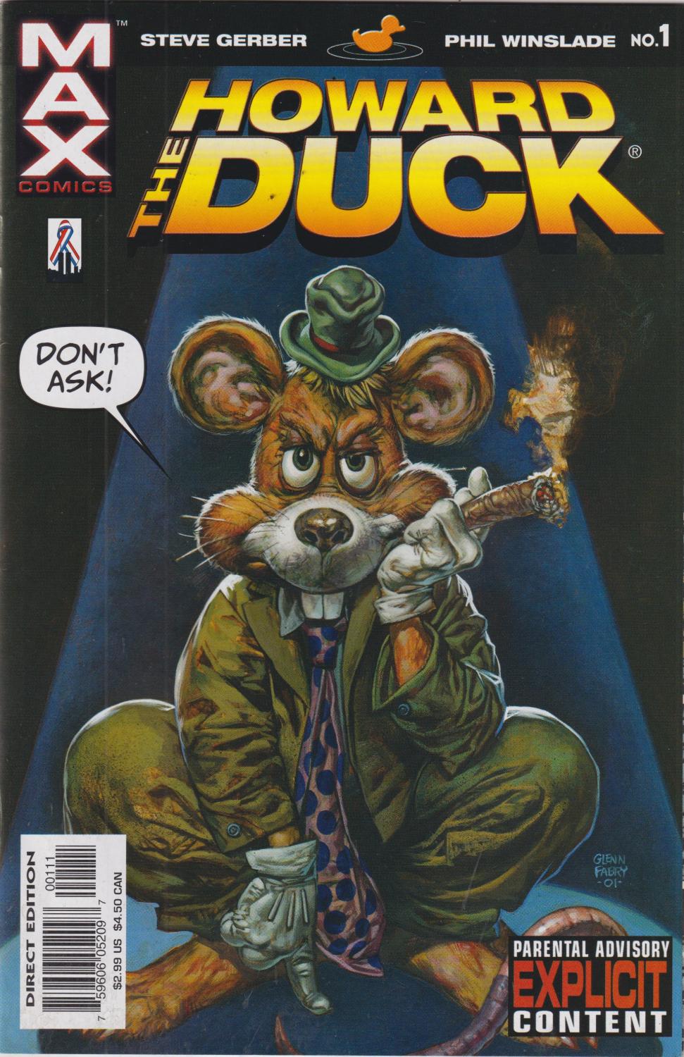 HOWARD THE DUCK #1-6 MAX 2002 COMPLETE SET
