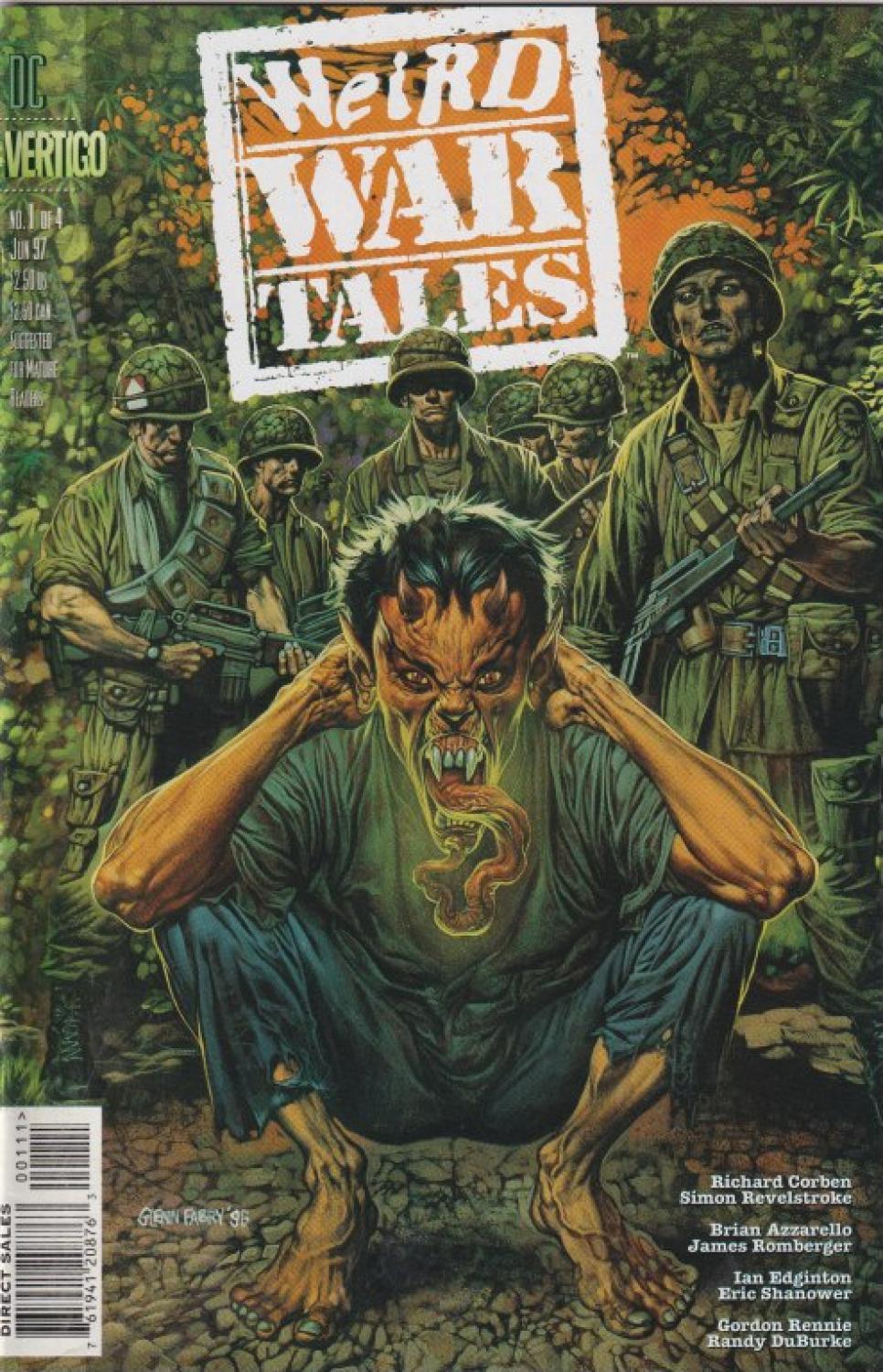 WEIRD WAR TALES #1-4 + SPECIAL DC 1996 COMPLETE SET