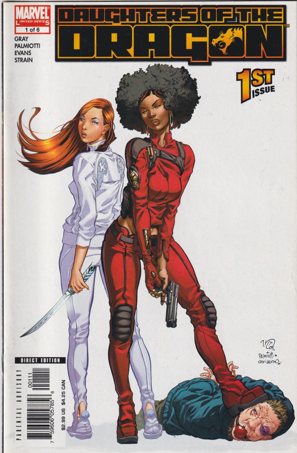 DAUGHTERS OF THE DRAGON 1-6 + DEADLY HANDS SPECIAL COMPLETE SET