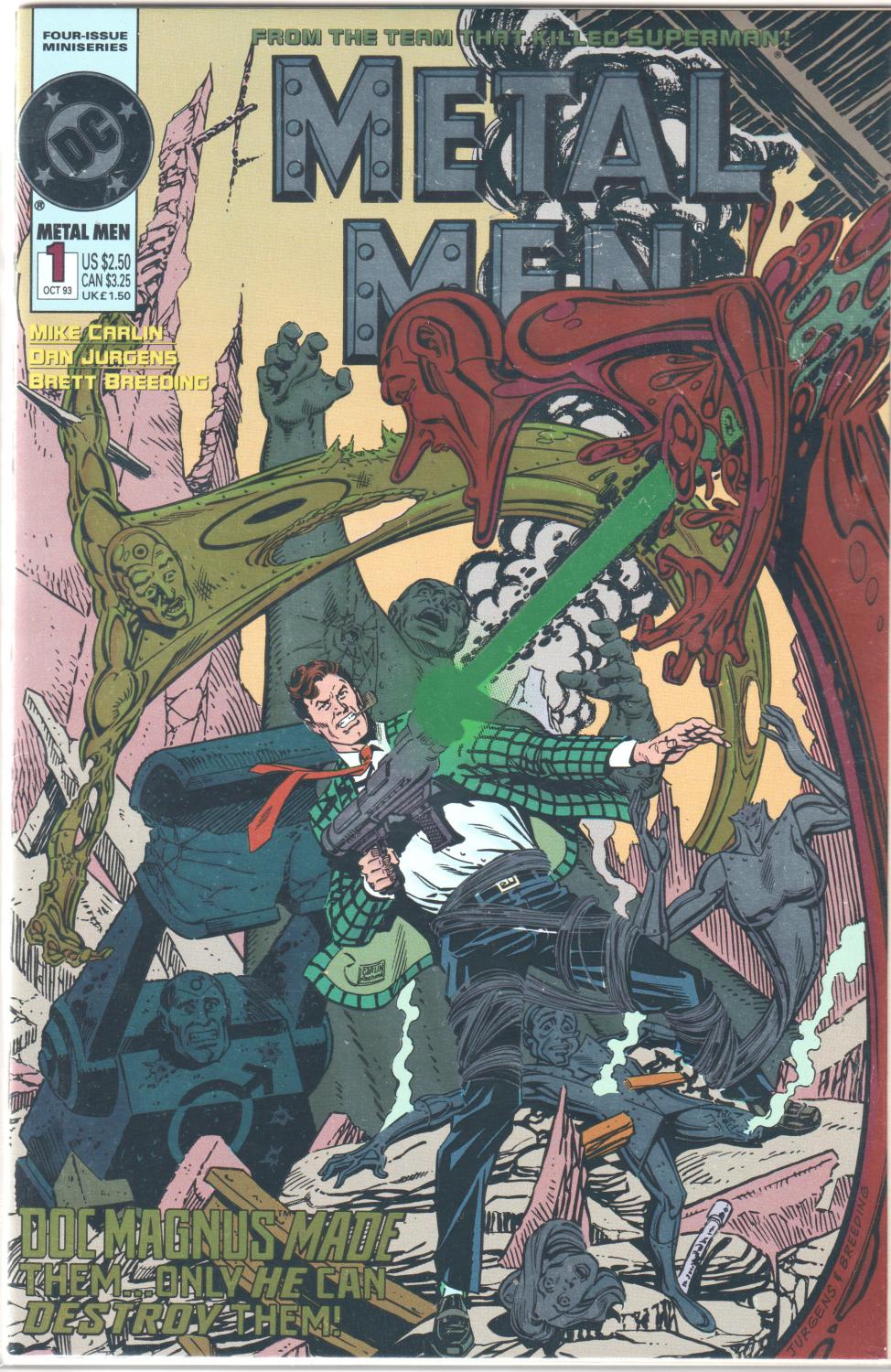 METAL MEN #1-4 DC 1993 COMPLETE SET
