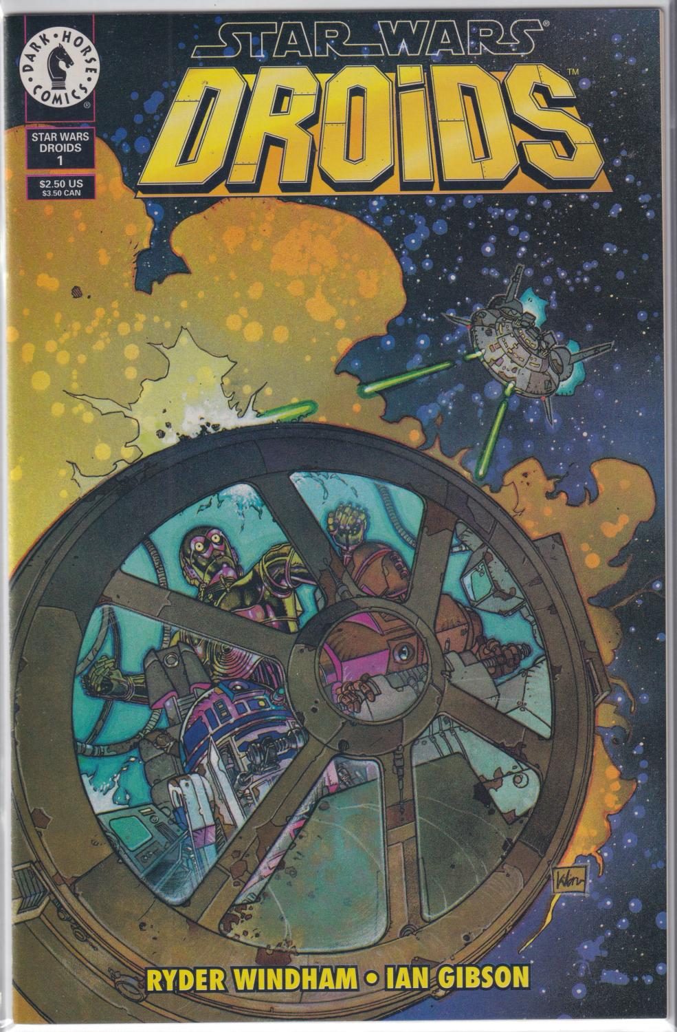 STAR WARS DROIDS 1-8 1995 COMPLETE SET
