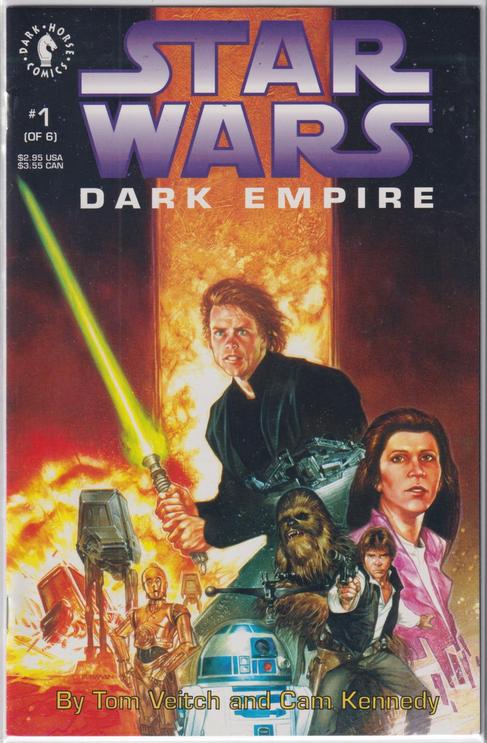 STAR WARS DARK EMPIRE 1-6 COMPLETE SET
