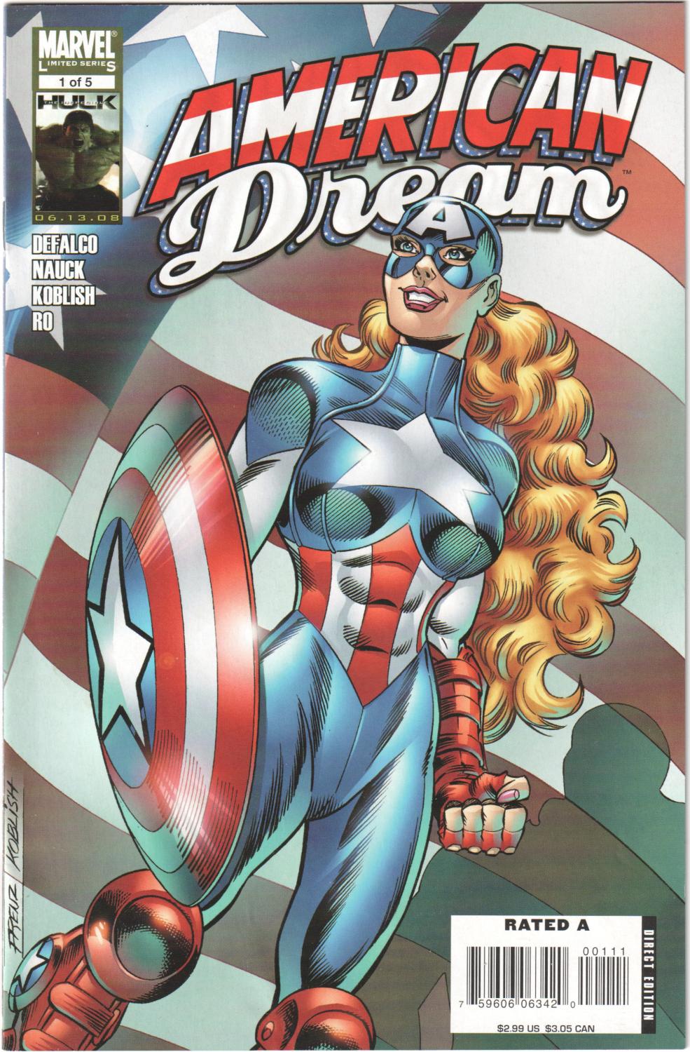 AMERICAN DREAM #1-5 2008 COMPLETE SET