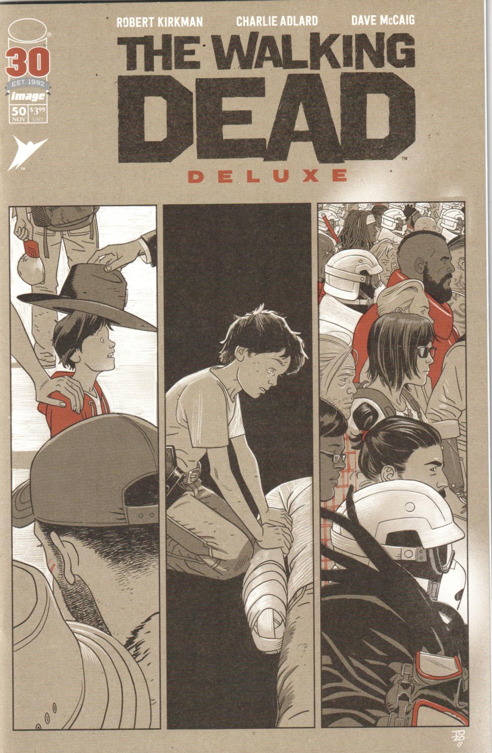 WALKING DEAD DLX #50 CVR F ZONJIC