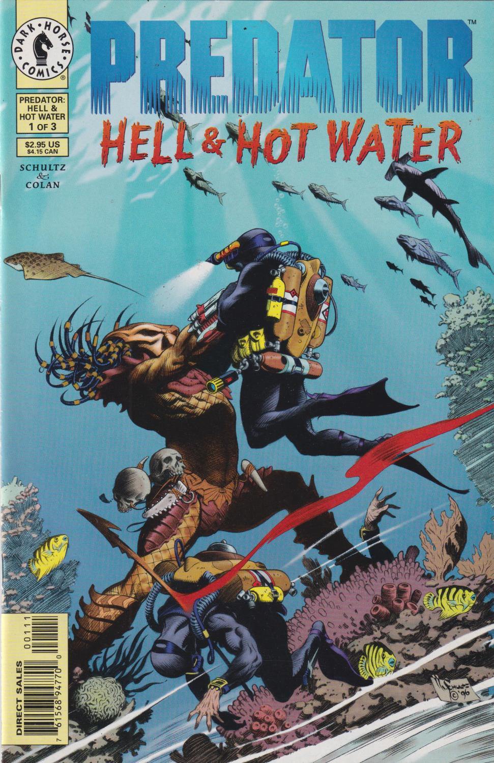 PREDATOR HELL & HOT WATER 1-3 COMPLETE SET