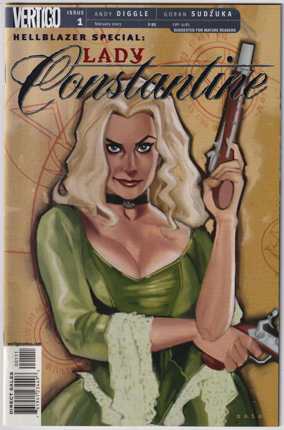 HELLBLAZER SPECIAL LADY CONSTANTINE 1-4 COMPLETE SET
