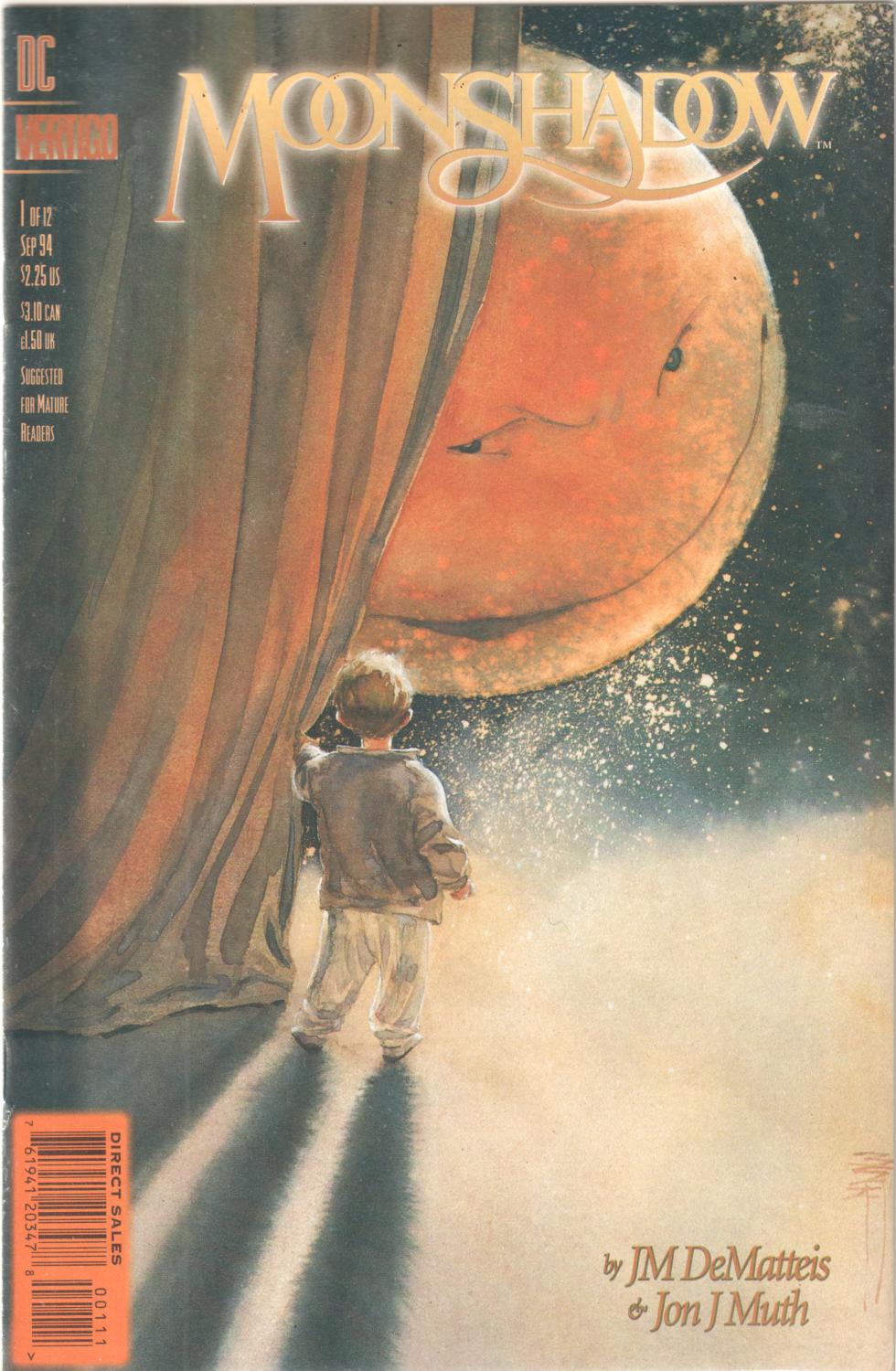 MOONSHADOW #1-12 DC 1995 COMPLETE SET