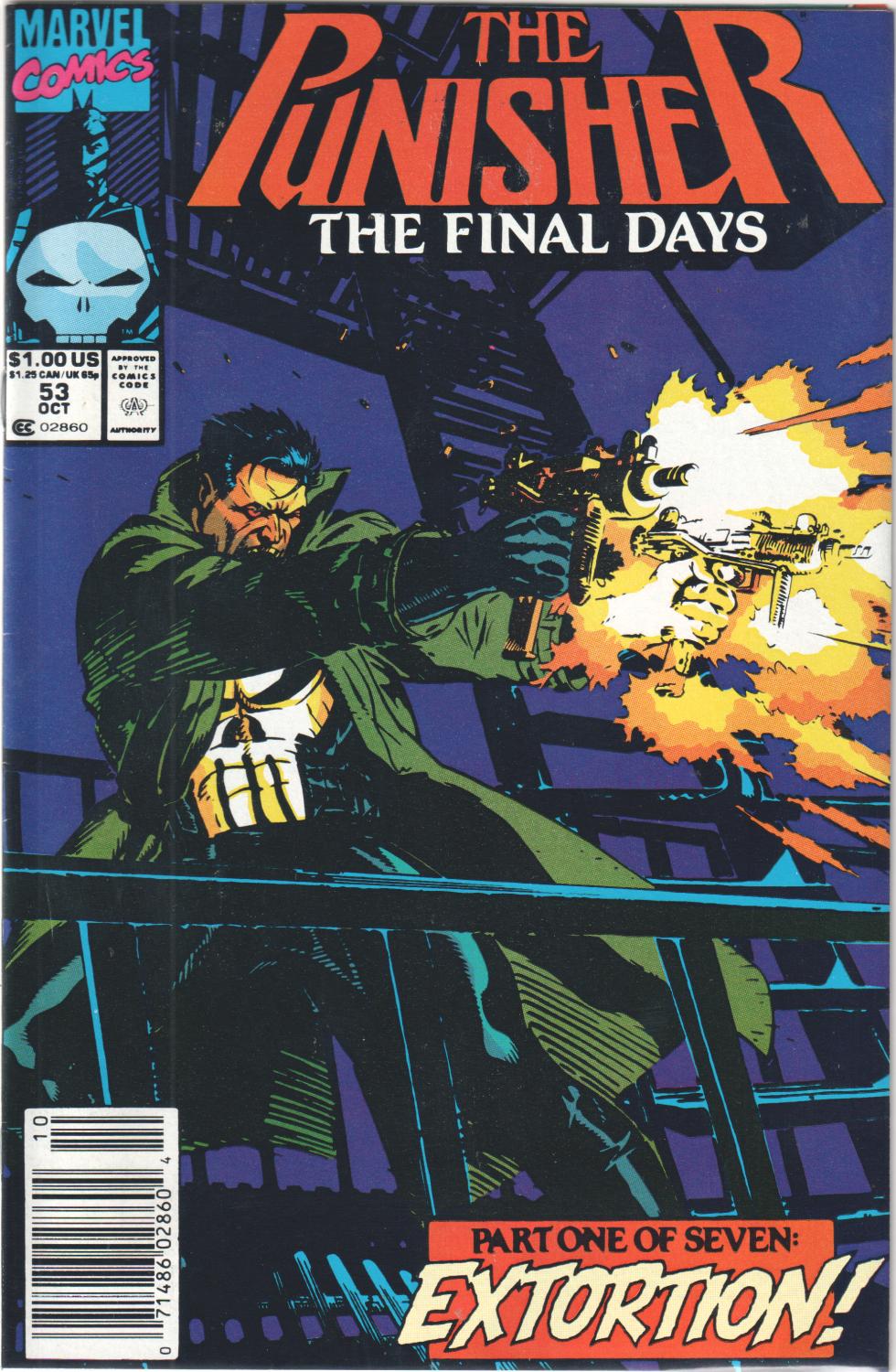 PUNISHER FINAL DAYS 53-59 COMPLETE SET