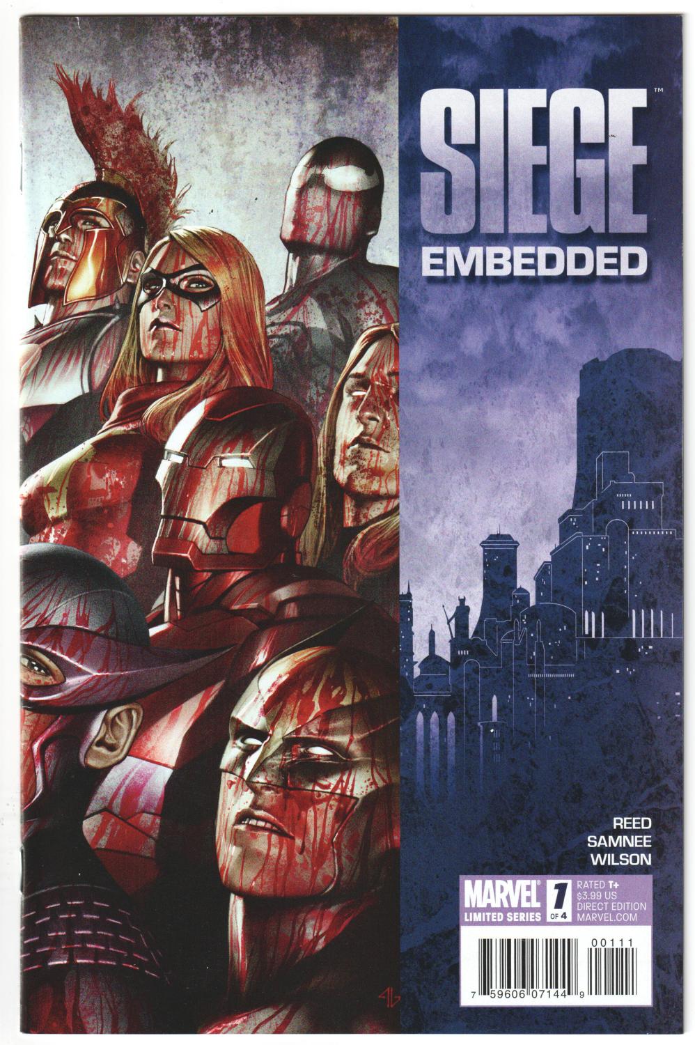 SIEGE EMBEDDED 1-4 COMPLETE SET
