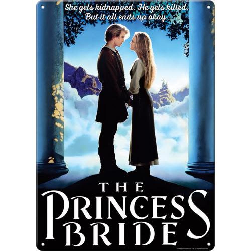 PRINCESS BRIDE METAL SIGN