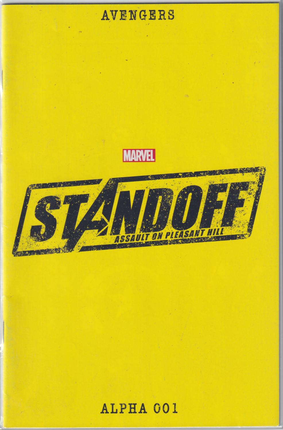 AVENGERS STANDOFF ALPHA AND OMEGA COMPLETE SET