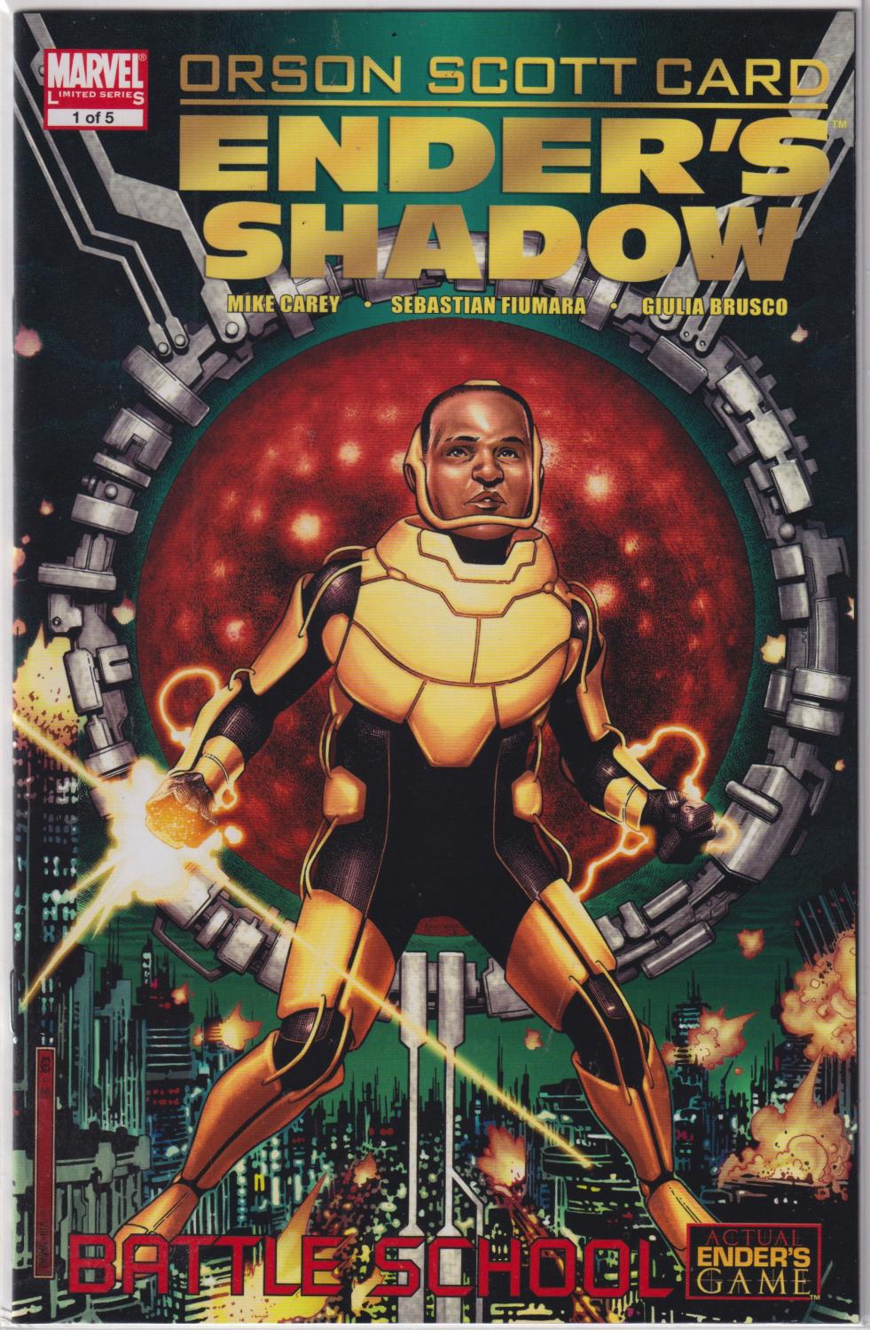 ENDER'S SHADOW: BATTLE SCHOOL #1-5 COMPLETE SET