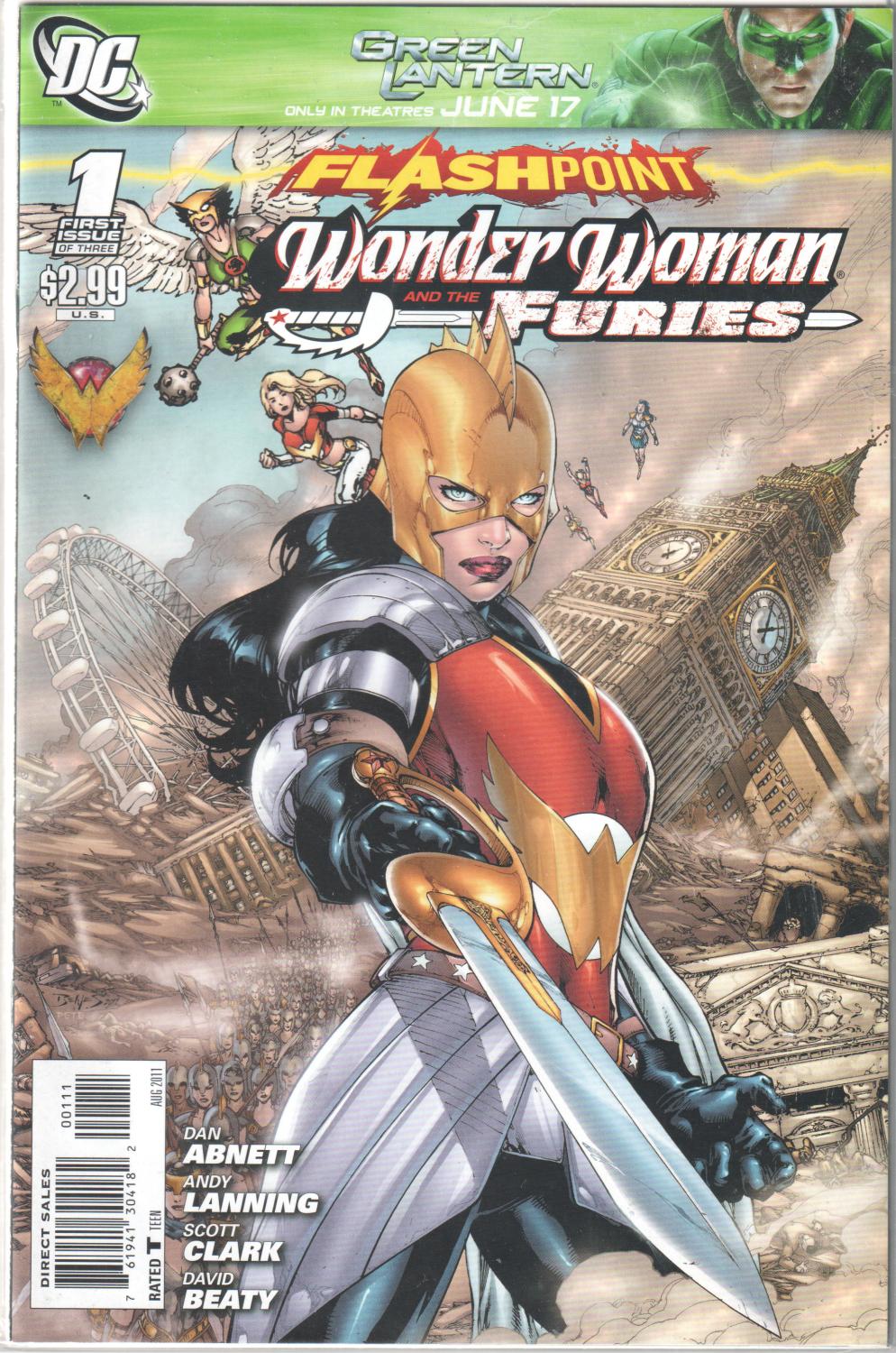 FLASHPOINT WONDER WOMAN AND THE FURIES 1-3 COMPLETE SET