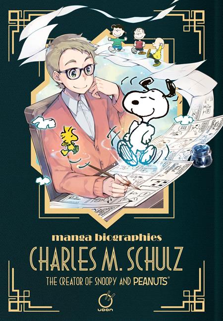 MANGA BIOGRAPHIES CHARLES M SCHULZ THE CREATOR OF SNOOPY AND PEANUTS TP