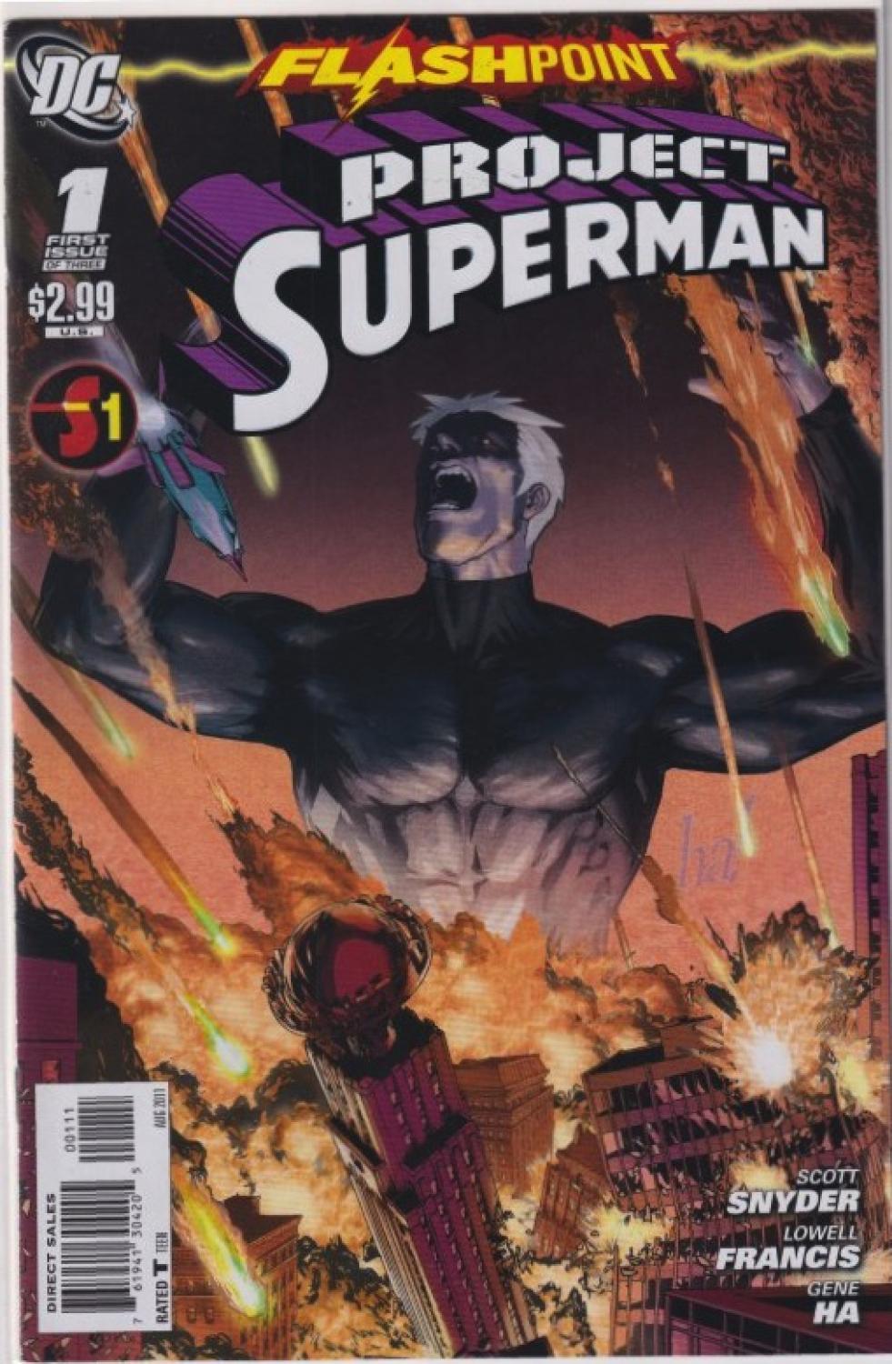 FLASHPOINT PROJECT SUPERMAN 1-3 COMPLETE SET