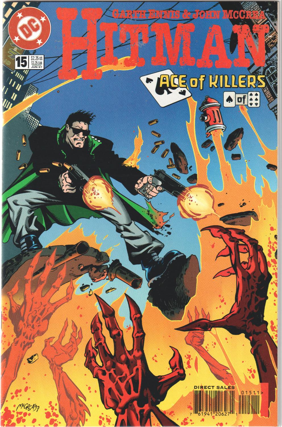 HITMAN ACE OF KILLERS #15-20 1996 COMPLETE SET