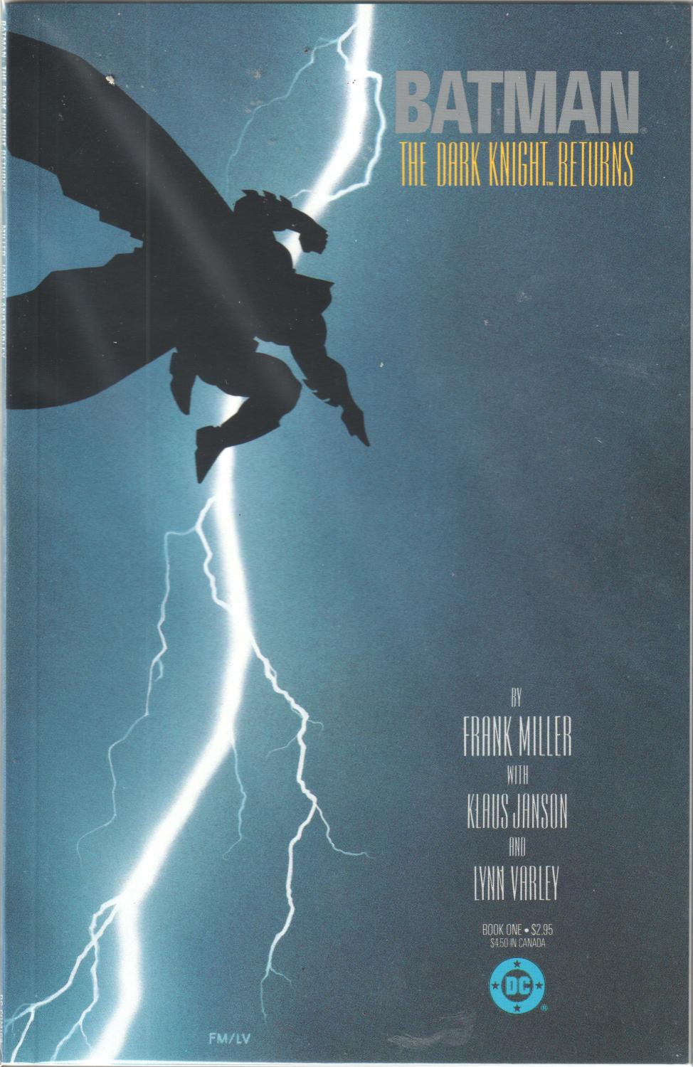 BATMAN THE DARK KNIGHT RETURNS #1-4 COMPLETE SET