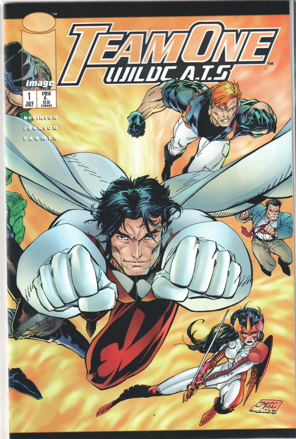 TEAM ONE WILDCATS #1-2 1995 COMPLETE SET