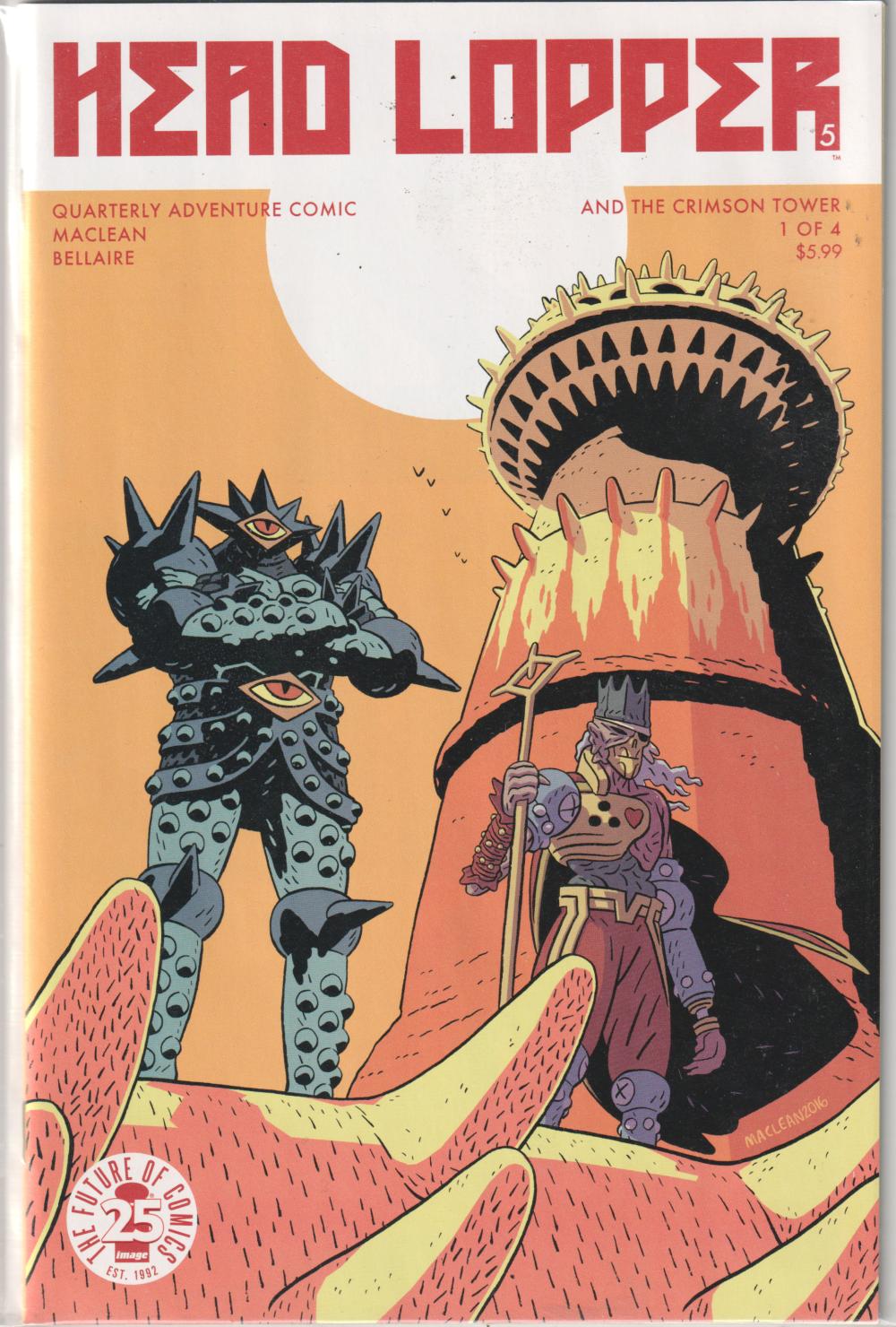 HEAD LOPPER V. 2 CRIMSON TOWER #1-4 2017 COMPLETE SET