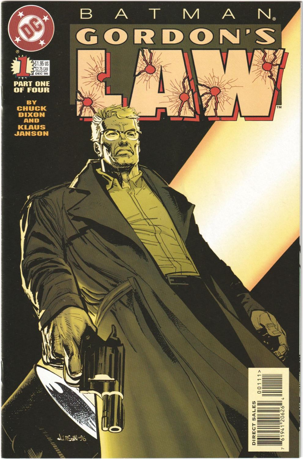 BATMAN GORDON'S LAW #1-4 1996 COMPLETE SET