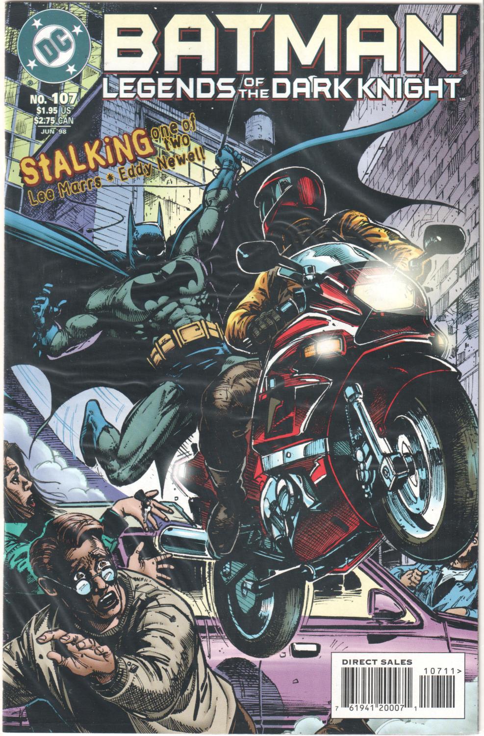 BATMAN LEGENDS O/T DARK KNIGHT STALKING #107-108 COMPLETE