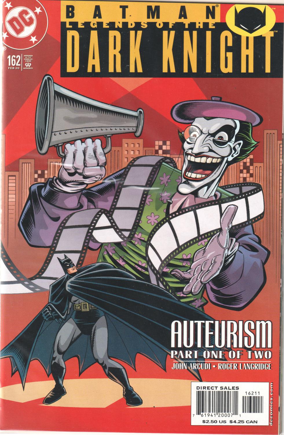 BATMAN LEGENDS O/T DARK KNIGHT #162-163 AUTEURISM COMPLETE SET