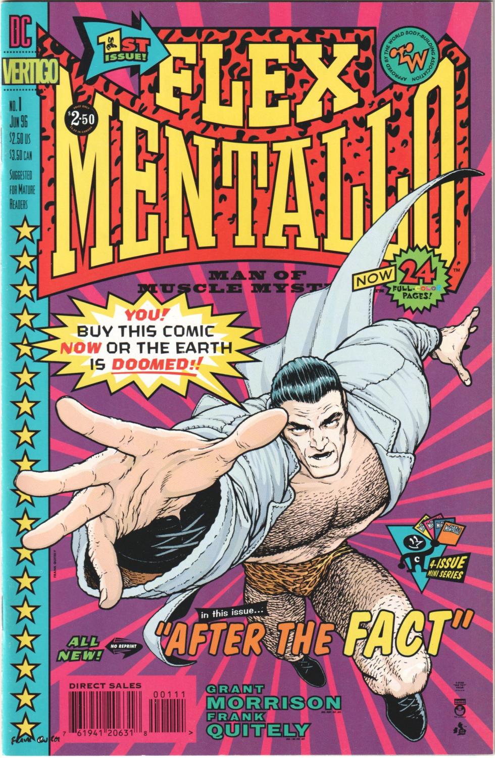FLEX MENTALLO #1-4 1996 COMPLETE SET