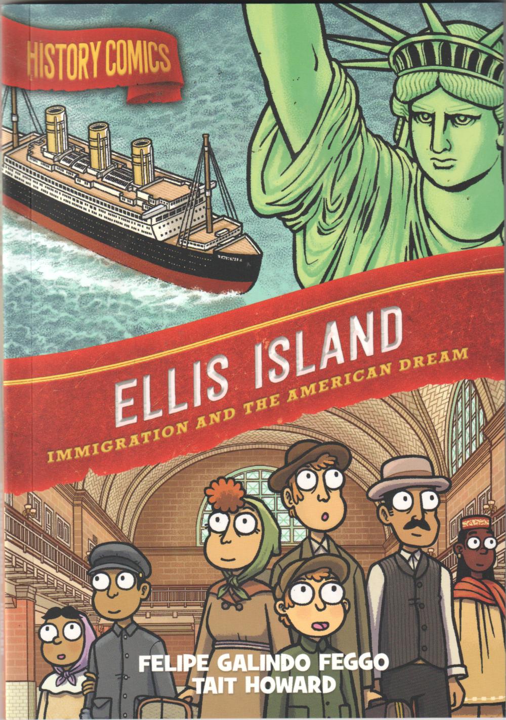 HISTORY COMICS GN ELLIS ISLAND