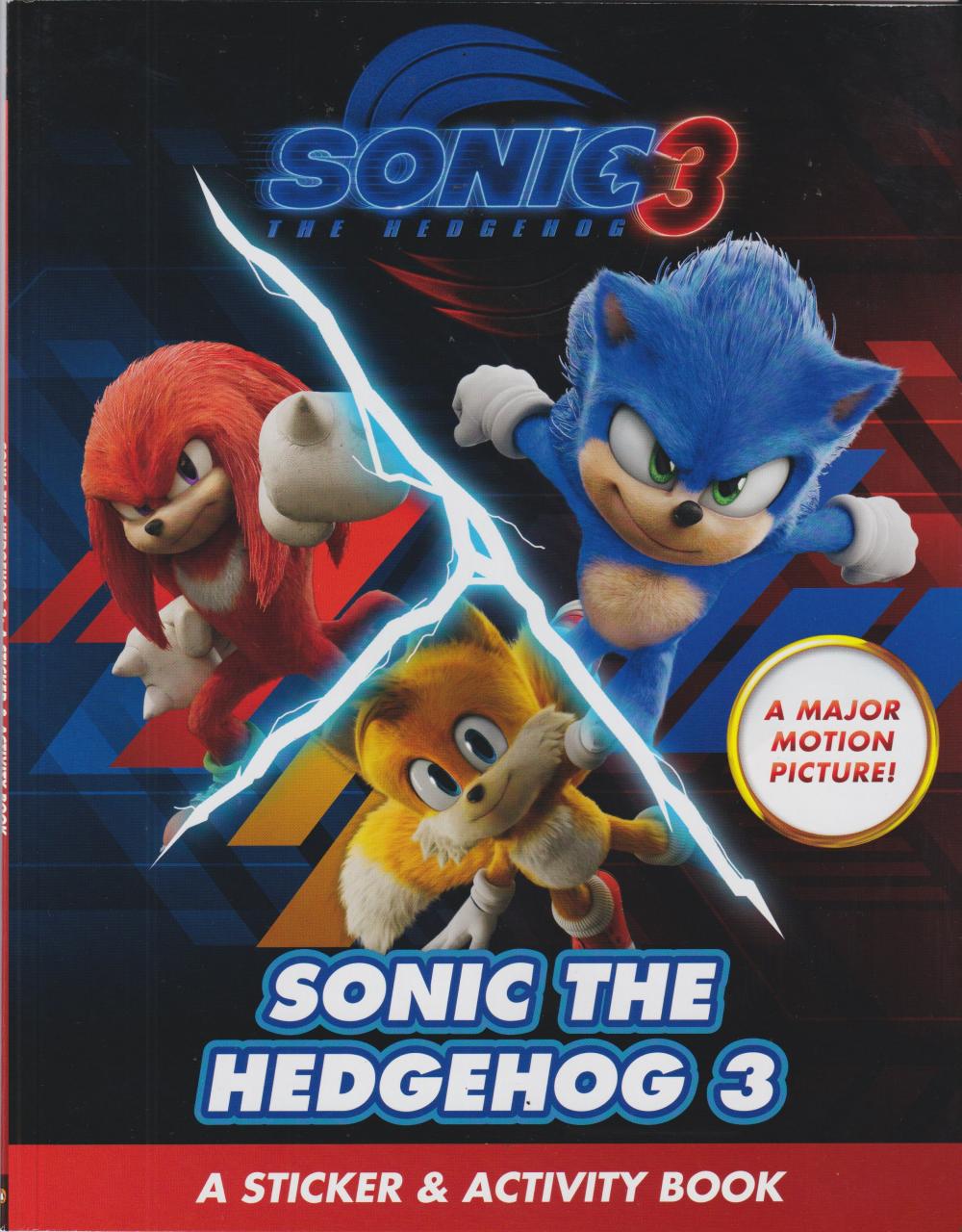 SONIC 3 STICKER AND ACTIVITY BOOK TP