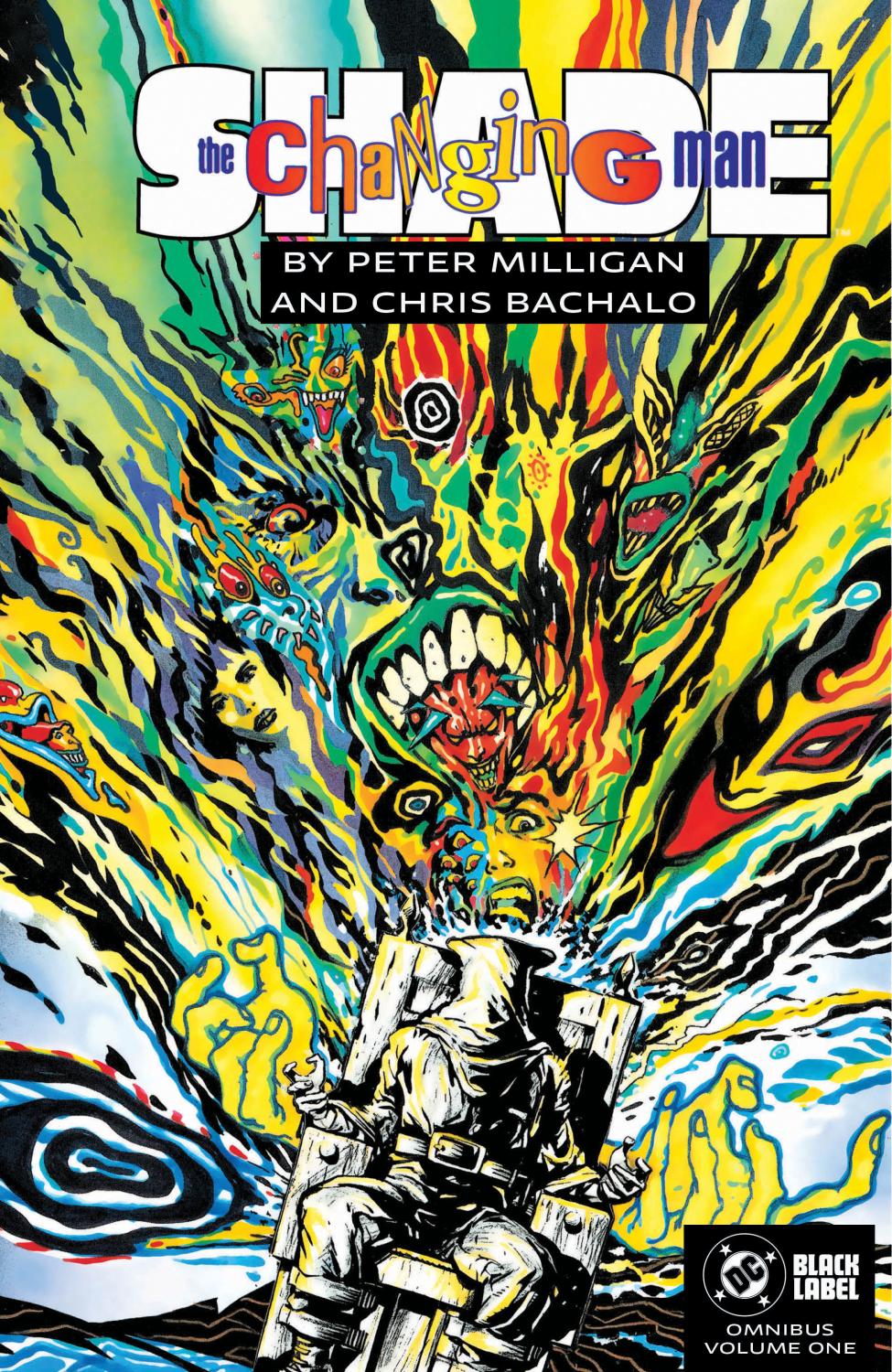 SHADE THE CHANGING MAN BY PETER MILLIGAN AND CHRIS BACHALO OMNIBUS VOL 1 HC