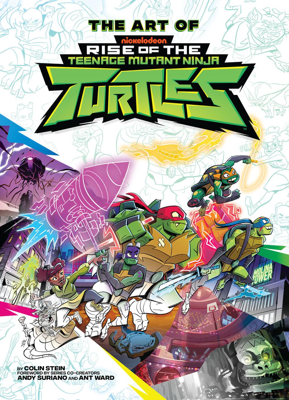 THE ART OF RISE OF THE TEENAGE MUTANT NINJA TURTLES HC