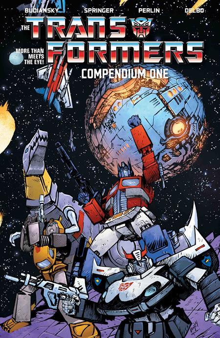 TRANSFORMERS COMPENDIUM TP VOL 01 DANIEL WARREN JOHNSON AND MIKE SPICER CVR