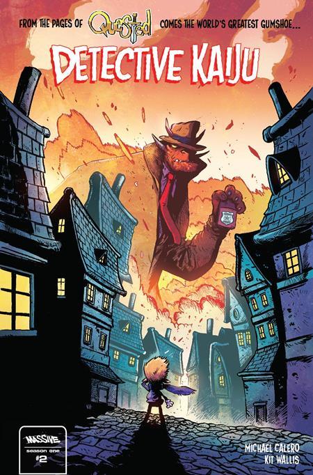 DETECTIVE KAIJU #2 CVR A KIT WALLIS (OF 4)