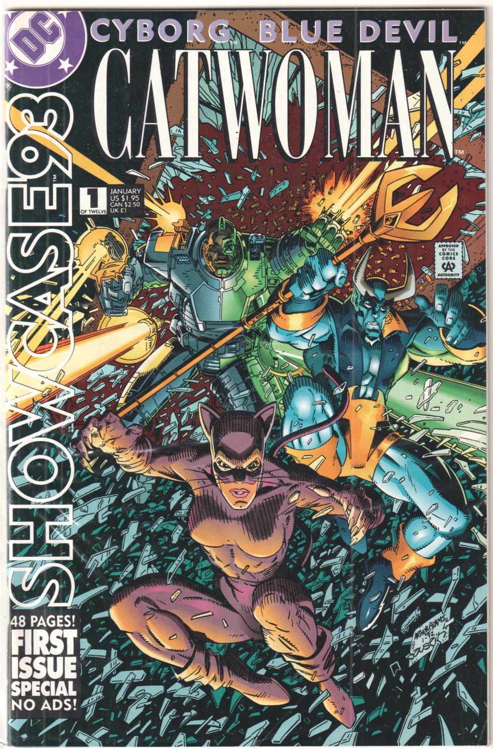 DC SHOWCASE '93 #1-12 COMPLETE SET
