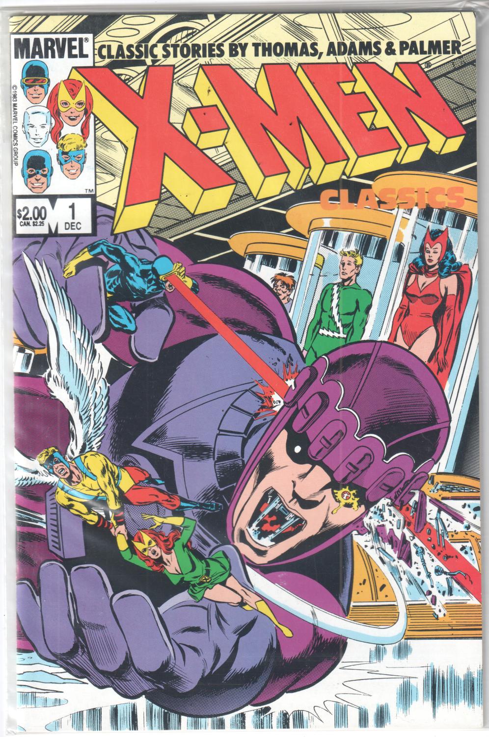 X-MEN CLASSICS #1-3 1983 COMPLETE SET