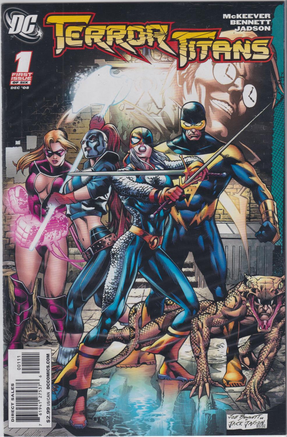 TERROR TITANS #1-6 COMPLETE SET