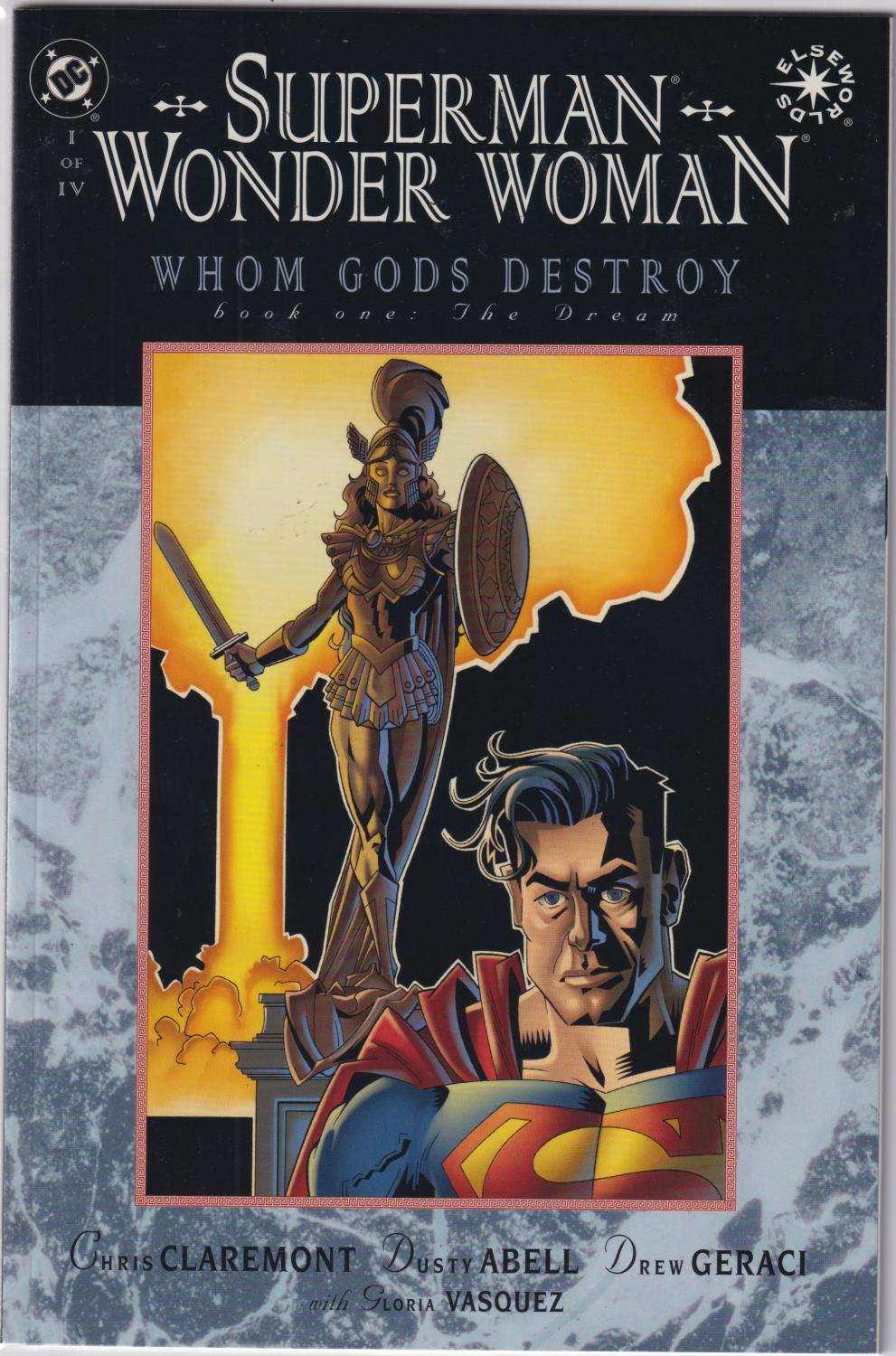 SUPERMAN WONDER WOMAN WHOM GODS DESTROY #1-4 COMPLETE SET