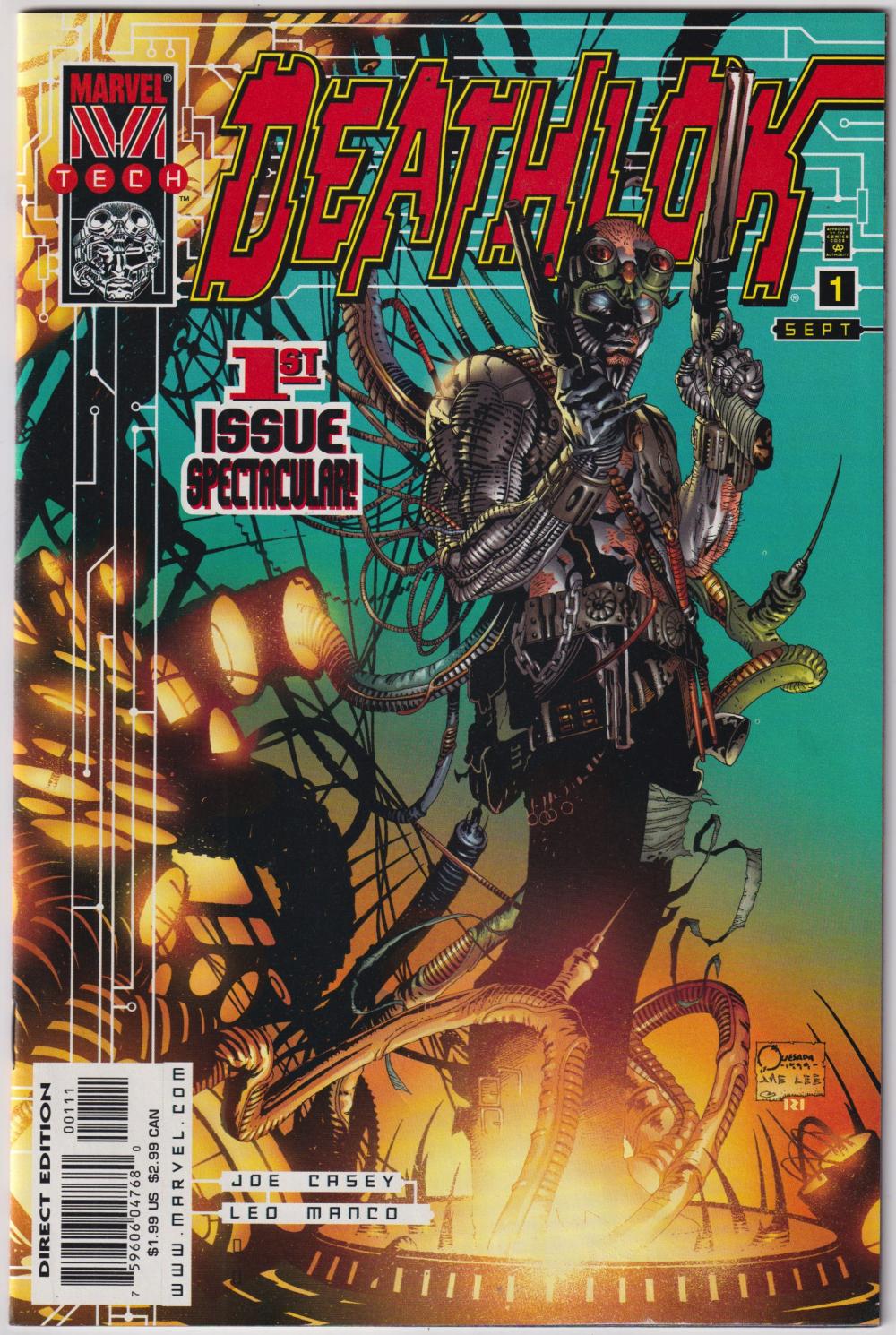DEATHLOK 1999 #1-11 COMPLETE SET