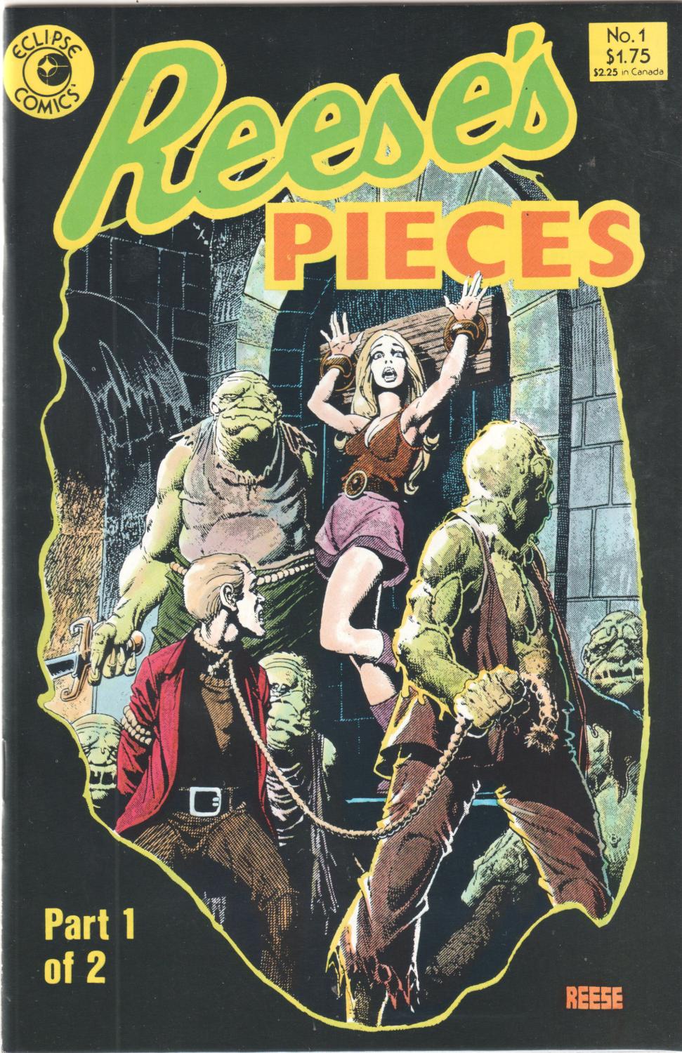 REESE'S PIECES #1 & 2 1985 COMPLETE SET